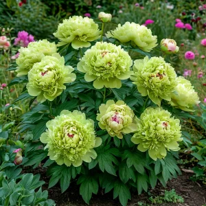 Пион Зеленые Бобы купить по цене от 610р. в интернет-магазине «Посадика» с доставкой почтой в в Кувандыке и по всей России – [изображение №1].